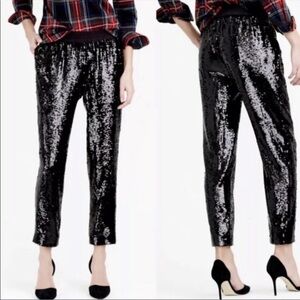 J. Crew Collection Pull-On Sequin Pants